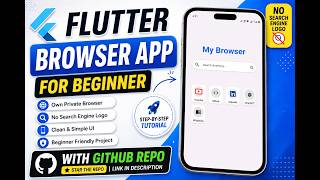 I Built My Own Browser App Using Flutter | Complete Project + GitHub Repo screenshot 4