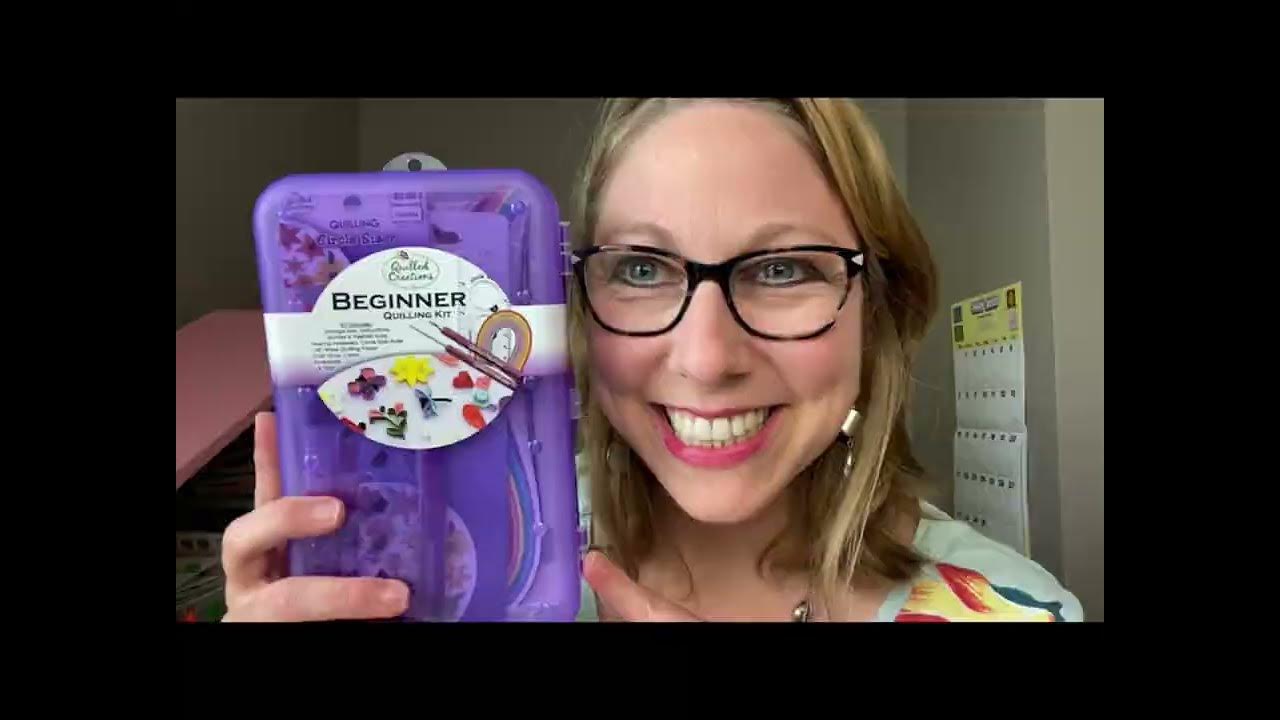 Quilled Creations Unboxing Quilling Beginner Kit Fun & Relaxing