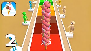 アイスクリームラッシュ - お客様にサービスを提供し、忙しいパーラーを管理する - パート2 - ゲームプレイウォークスルー（Android） screenshot 3