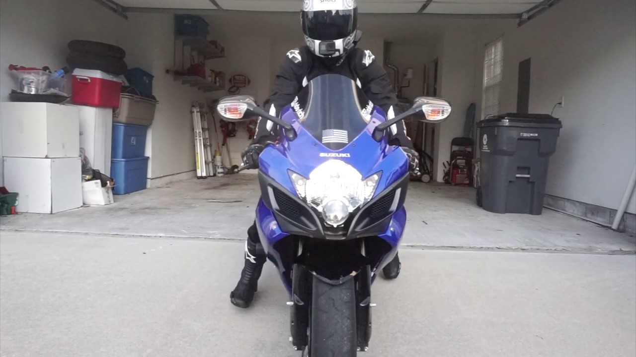 In the Clutch. Messed up clutch cable on Suzuki GSX R750. Back in