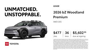 Toyota bZ Woodland 08/06/2026 7806066