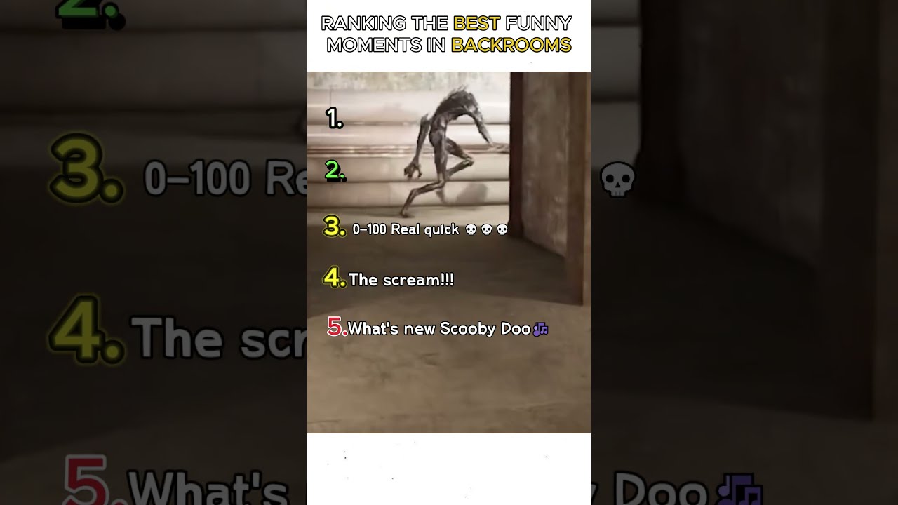 Ranking The Best Backrooms Funny Moments Gaming Repo