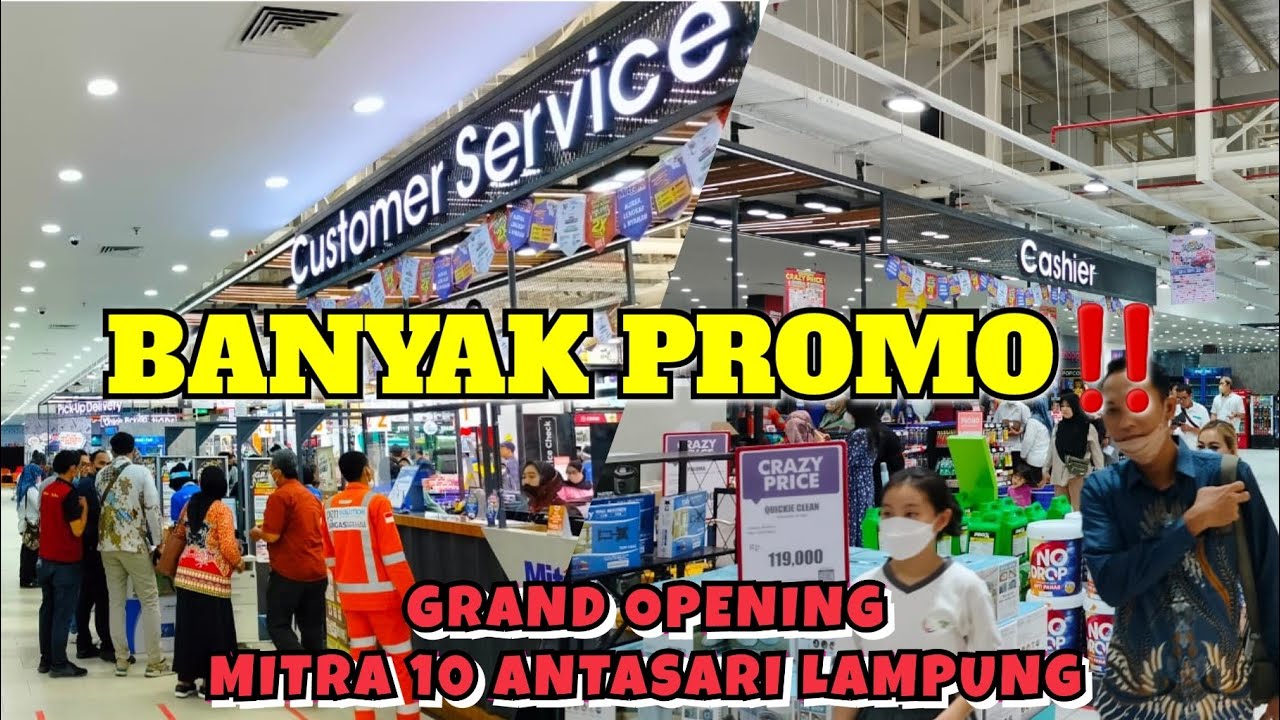 Promo Atria BANYAK PROMO!!! SEMUA ADA DISINI | SUASANA GRAND OPENING MITRA10 DAN ...
