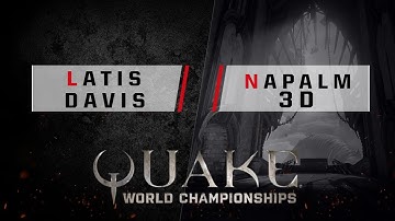 Quake - latisdavis vs. Napalm3D [1v1] - Quake World Championships - Ro16 NA Qualifier #4