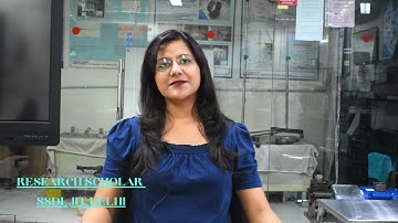 Know SSDL Researcher: Ms Shipra Prakash