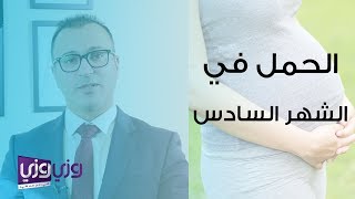 الحمل في الشهر السادس وحركة الجنين والمتاعب المرافقة