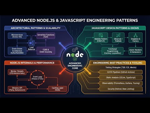 Advanced Node.js and JavaScript Engineering Patterns #js #javascript #ai #coding #nodejs #node