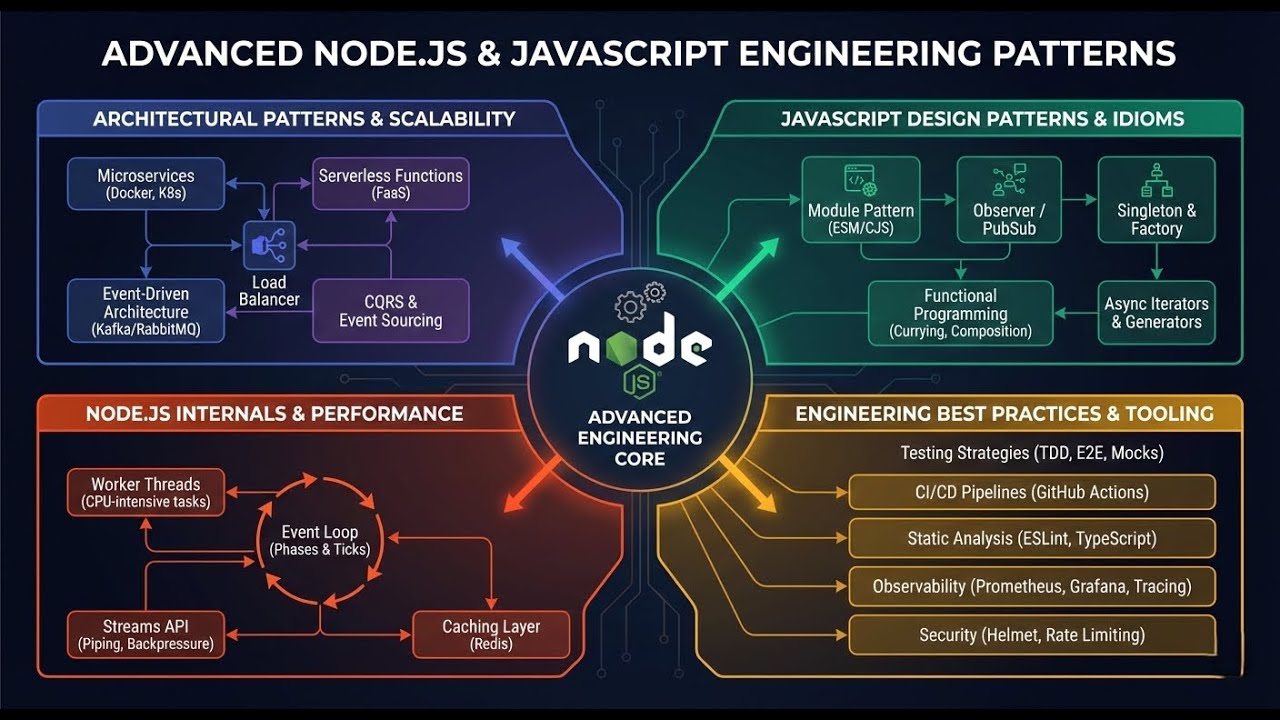 Advanced Node.js and JavaScript Engineering Patterns 