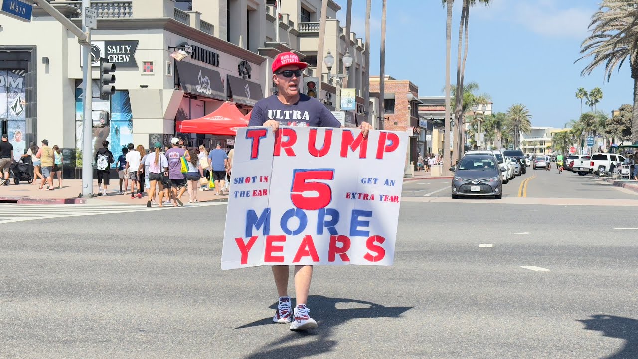 Vbs Rally For VBS : Trump rally in Huntington Beach, sept 14, 24 - YouTube