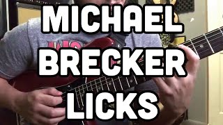 Camilo Velandia - Michael Brecker Licks chords