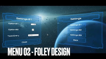 Menu / UI Sound Design