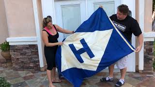 Storage Wars Shipping & Oil Companies Rare Vintage Flags Pre 1940's SHIP