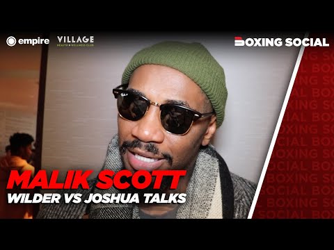 "DEONTAY WILDER KNOCKS OUT ANTHONY JOSHUA IN 3 ROUNDS!" - Malik Scott HONEST & Talks w/ Hearn