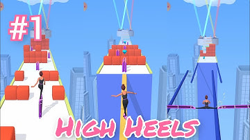High Heels New Update Gameplay (iOS,Android) Walkthrough Part 1 | Level 1-10 | #gamerdidi#girlgame