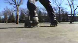Inline Skate slalom music video ~現実を嗤う~