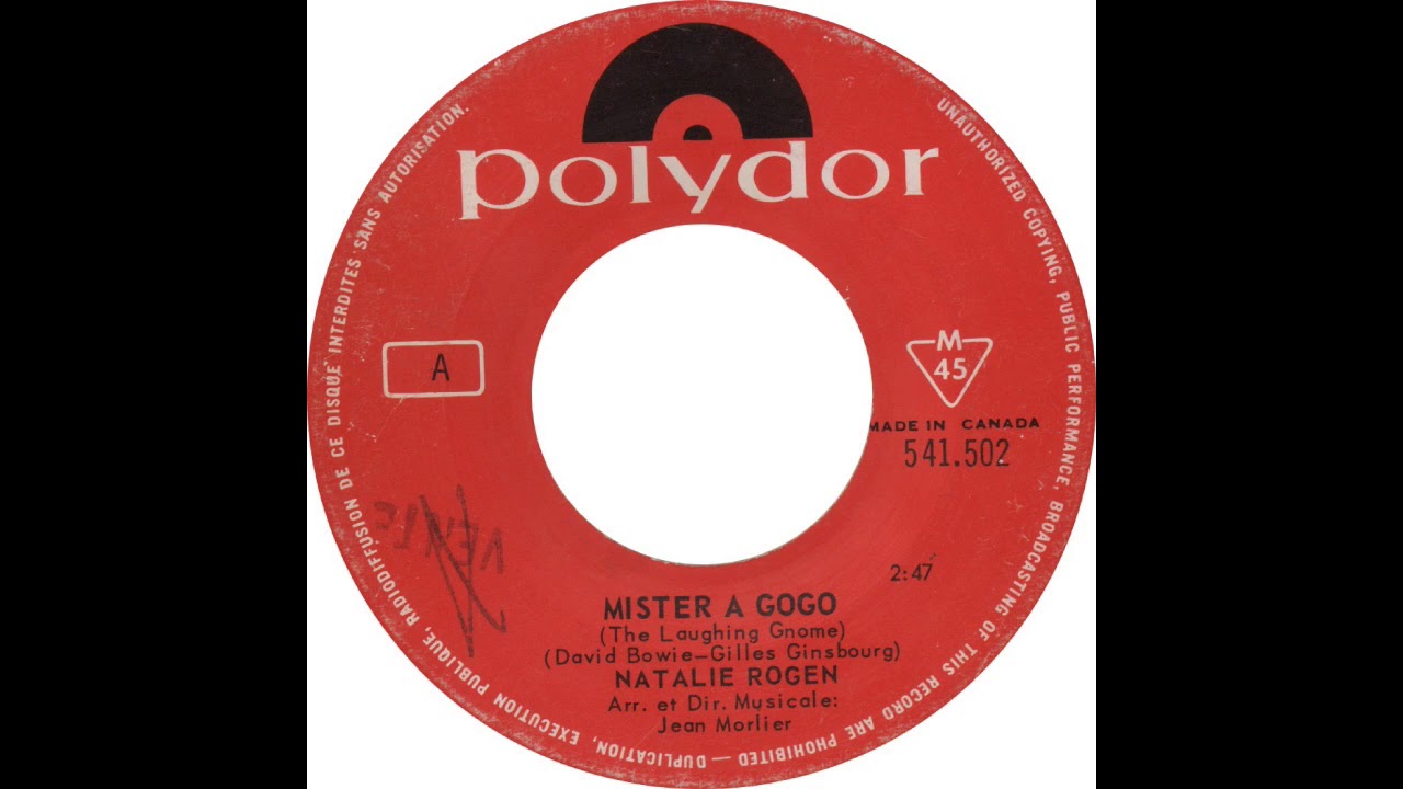 Natalie Rogen ‎- Mister A Gogo (The Laughing Gnome) (1967)