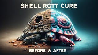 HOW TO CURE SHELL ROT ON TURTLES | Before & After