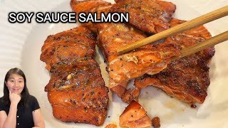 Chinese Soy Sauce Salmon | Air Fryer Style空气炸锅三文鱼 by TimeToCook 213 views 1 month ago 4 minutes, 40 seconds