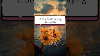 Beautiful Sunnahs Of Prophet Muhammad (Pbuh) Eating Ettiquetes In Islam✨ Resimi