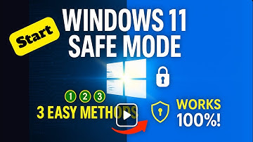 How to Start Windows 11 in Safe Mode (3 Easy Methods)