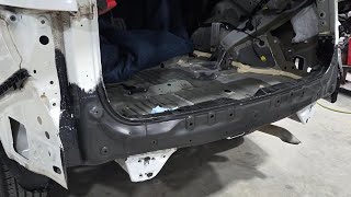 2016-2022 Honda Pilot Rear Body Panel / Floor Crossmember Replacement Without Floor Removal 