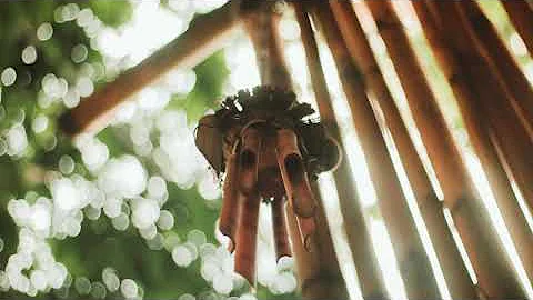Soothing Ambient Sound: Bamboo Wind Chimes (1 Hour)