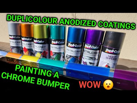 Dupli Color Mc201 Metalcast Automotive Spray Paint Blue Anodized Coating