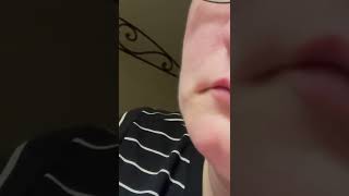 Popping an ear pimple