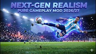 NEW REALISM PURE GAMEPLAY 2026/27 🔥 PES 2021 & FL 2026