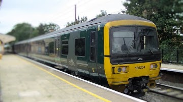 Trains at Hanwell