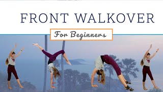 How To Do a Front Walkover ( for beginners)