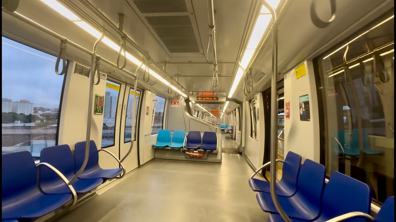 MetrôSP - Monotrilho | Da Vila Prudente a Jardim Colonial (Linha 15 - Prata) Trajeto completo