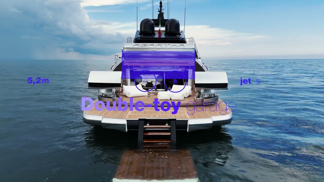 Luxury Yachts - Pershing GTX116 Boat Anatomy - Ferretti Group