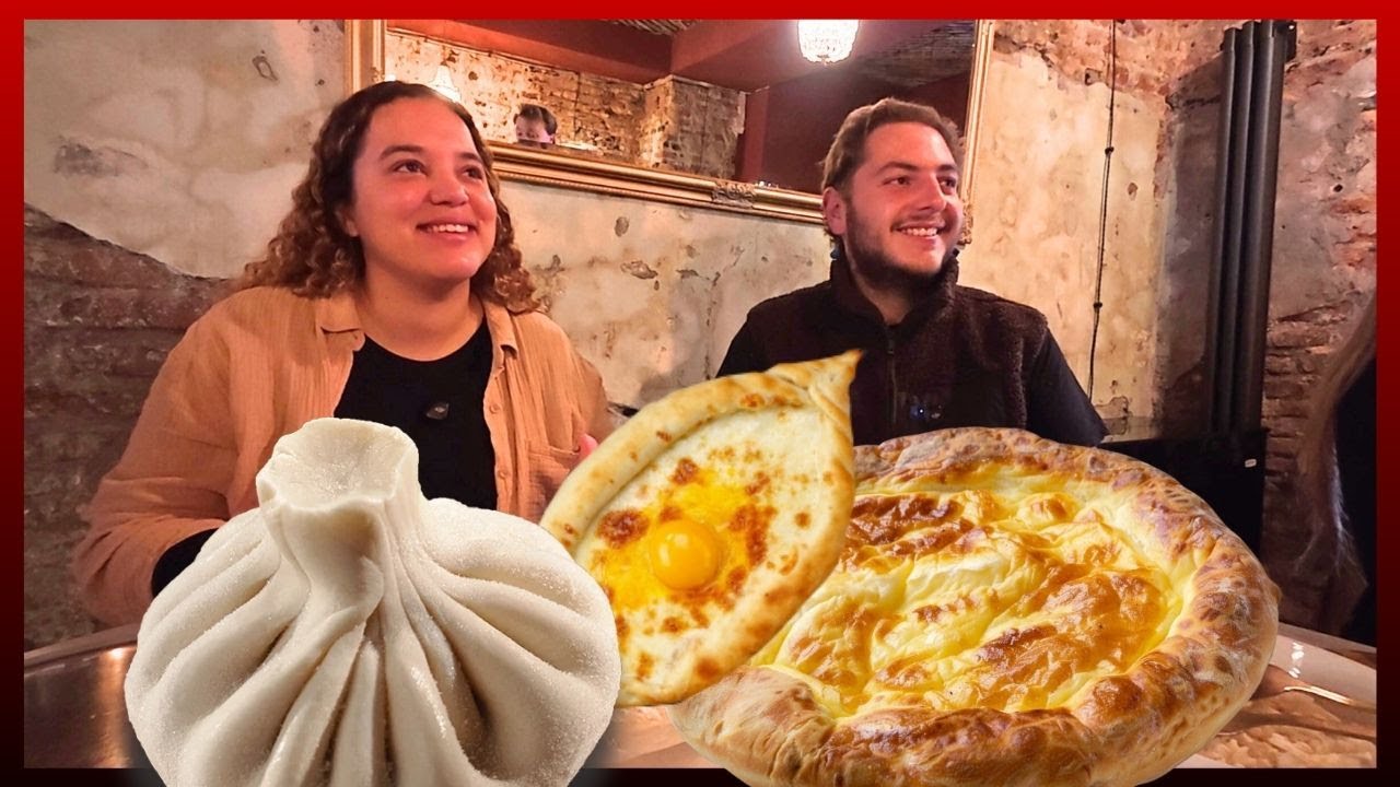COMIDAS TÍPICAS NA GEÓRGIA 🇬🇪