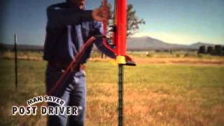 A Quick Preview - How to install fence post faster and easier