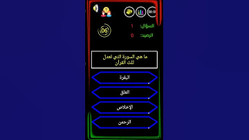 ما هي السورة التي تعادل ثلث القرآن؟