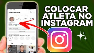 HOW TO SET YOUR INSTAGRAM CATEGORY TO ATHLETE screenshot 3
