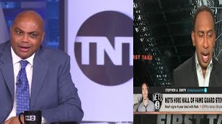 Charles Barkley calls out Stephen a smith for saying Steve Nash hire was white privilege
