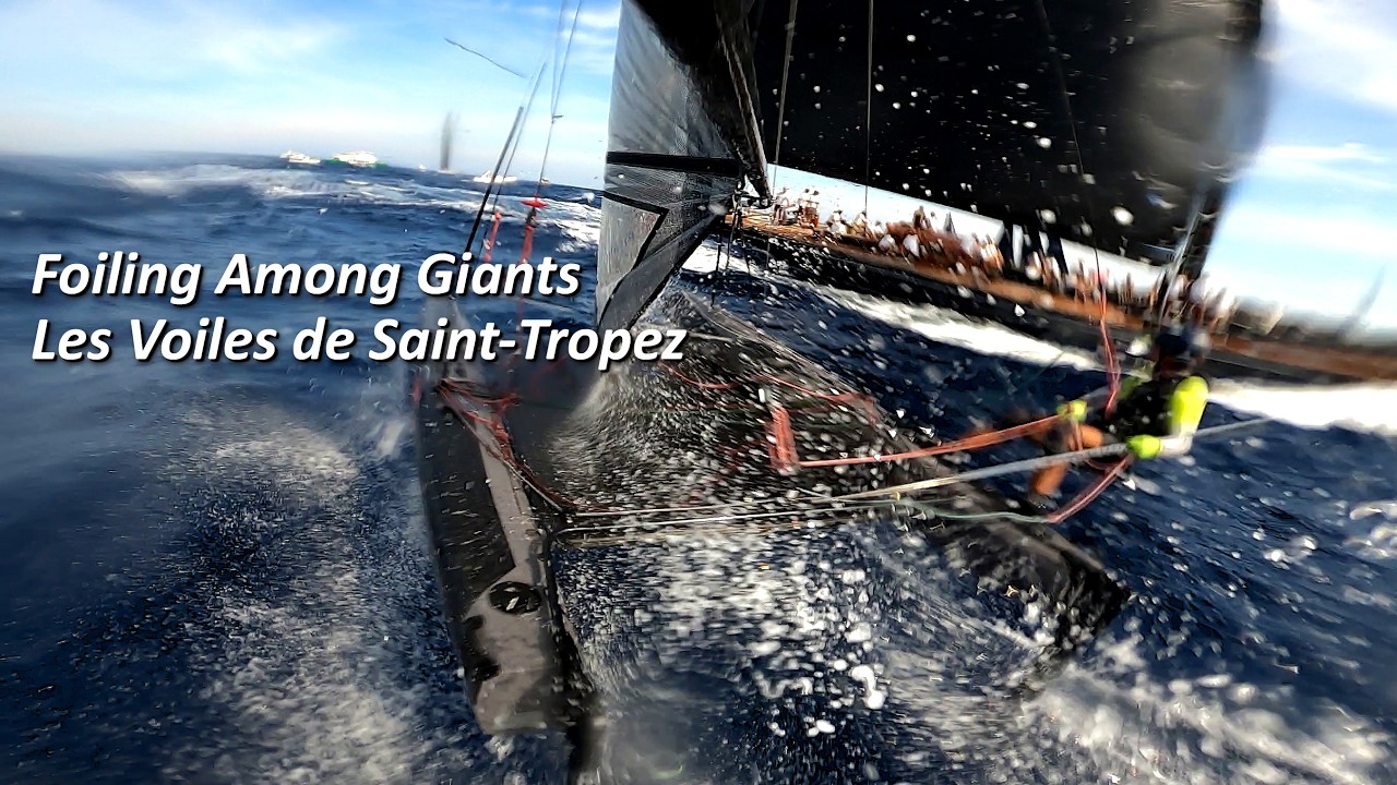 ⁣Foiling Among Giants | iFLY Meets J-Class & Maxis at Les Voiles de Saint-Tropez