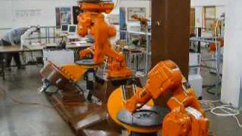 ABB IRB140 robots - demo