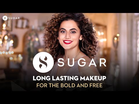 Presenting SUGAR's First TV Commercial feat. Taapsee Pannu | #BoldAndFree | SUGAR Cosmetics