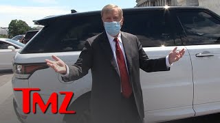 Lindsey Graham Explains Being Maskless with Trump, Still Supports Wearing One | TMZ