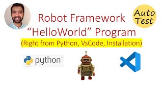 RobotFramework Hello World Program in Visual Studio Code