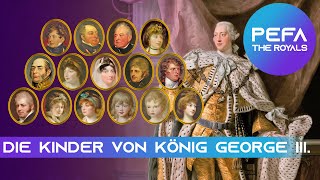 Die Kinder von König George III. (Texte mit Bildern)