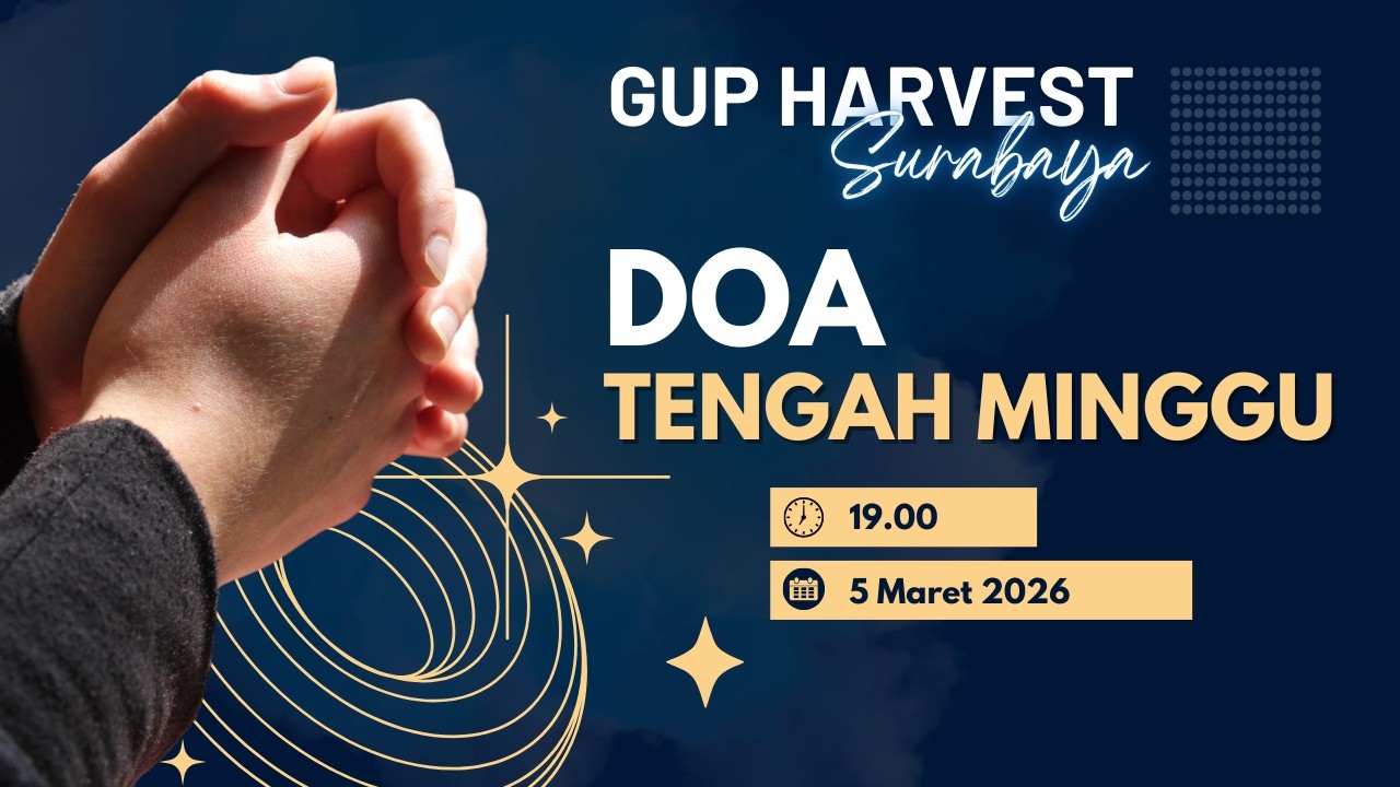 Doa Tengah Minggu 5 Maret 2026 | GUP Harvest Surabaya | Ps. Abraham Sanjaya