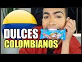 Probando dulces colombianos 🇨🇴