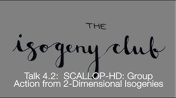 The Isogeny Club #4.2 SCALLOP-HD: group action from 2-dimensional isogenies