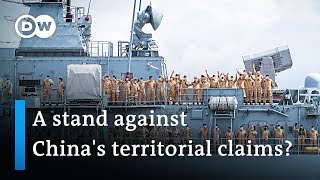 Germany sends naval warship to the South China sea | DW News - YouTube