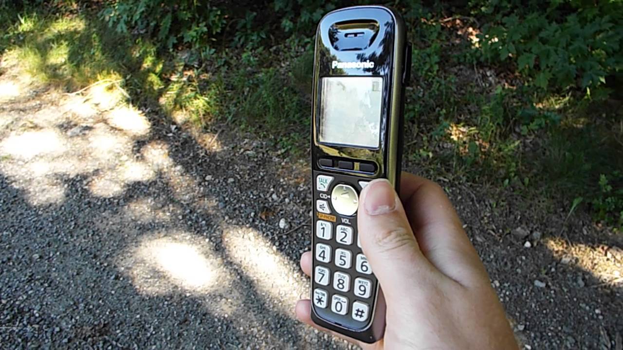 Panasonic KX-TG4053B Range Test | 1.9 GHz DECT 6.0 PLUS