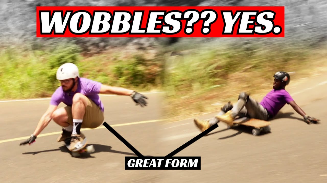 How to s̶t̶o̶p̶ get SPEED WOBBLES on your longboard YouTube